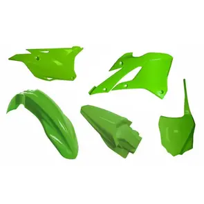 RTECH KITKX0-VE0-585 PLASTICS KIT 5 PIECE GREEN KAWASAKI KX85 22-ON KX112 22-ON