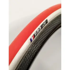 FMB TYRE TUBULAR SUPER PISTA LATEX RECORD COTTON RED 22