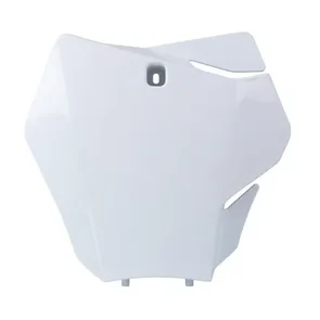 RTECH TBGASBN0021 GASGAS MC FRONT PLATE - WHITE