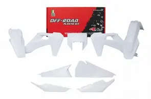 RTECH KITHSQ-BN0-520 PLASTICS KIT 6 PIECE WHITE HUSQVARNA FE TE