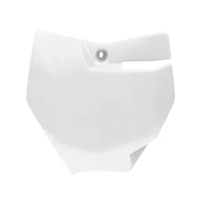 RTECH TBKTMBN0185 FRONT NUMBER PLATE (2018-2024) - WHITE