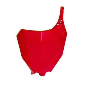 RTECH TBCRFRS0017 HONDA CRF FRONT PLATE (2017-2018) - CRF RED