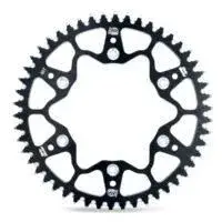 MOTO MASTER 62.004.22.53 SPROCKET REAR ALUMINIUM 53T BLACK KAWASAKI KX SUZUKI RM YAMAHA YZ