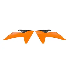 RTECH CVKTMARNR2465 RADIATOR SHROUDS KTM 65SX 2024 ORANGE BLACK