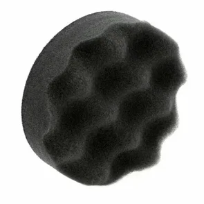 FORMULA FM.FP75-BLACK FOAM PAD HOOK & LOOP 75MM BLACK POLISHING