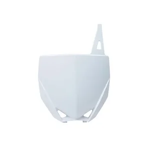 RTECH TBYZ0BN1585 YAMAHA YZ FRONT NUMBER PLATE (2015-2026) - WHITE