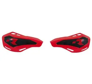 RTECH KITPMHP1RS0 HANDGUARDS OFFROAD HP1 VENTILATED 2 MOUNTING KITS MOUNTS TO HANDLEBARS OR LEVERS RED