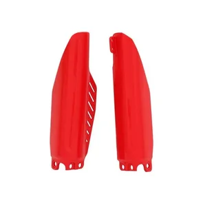 RTECH PSCRFRS0150 HONDA CRF FORK GUARDS (2003-2024) - CRF RED