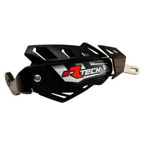 RTECH KITPMFMNR00 HANDGUARDS UNIVERSAL OFF ROAD FLX WITH ALUMINIUM BAR BLACK