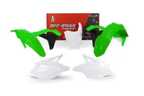 RTECH KITKXF-OEM-519 PLASTICS KIT 5 PIECE OEM COLOURS KAWASAKI KX250 17-20