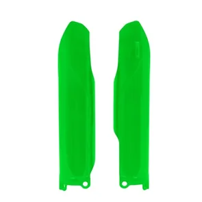 RTECH PSKXFVF0016 KAWASAKI KX FORK GUARDS - NEON GREEN