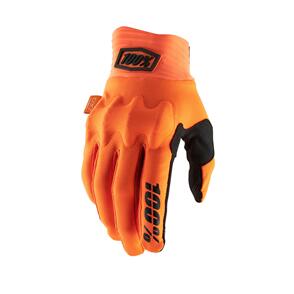 100% 2 COGNITO D30 GLOVES FLUO ORANGE/BLACK 