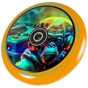 MGP MADD GEAR MADD GEAR 100MM GORILLA WHEEL ORANGE