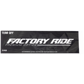 FXR FACTORY RIDE TEAR-OFFS