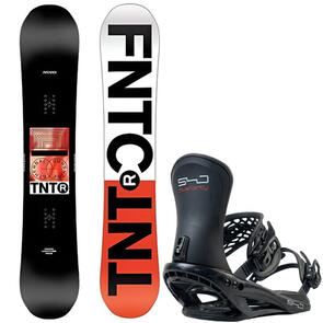 FANATIC TNTR STICK ROCKER RED SNOWBOARD PACKAGE