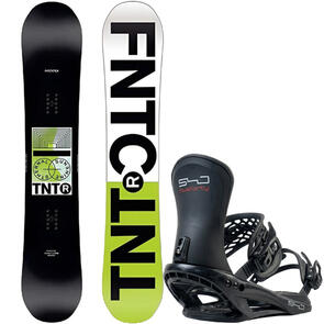 FANATIC TNTR STICK ROCKER GREEN SNOWBOARD PACKAGE