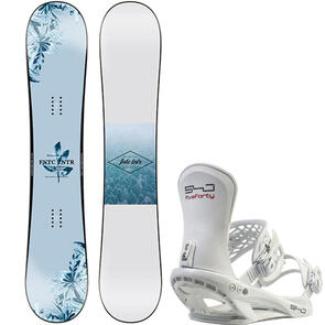 FANATIC WOMENS LOVE ROCKER SNOWBOARD PACKAGE