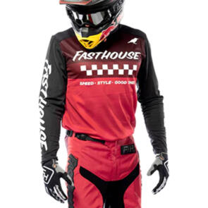 FASTHOUSE 2022 ELROD JERSEY BLACK/RED