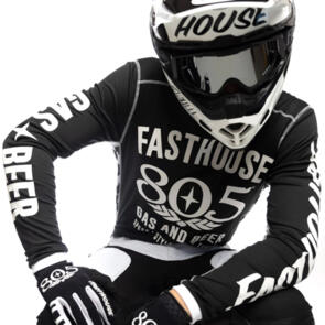 FASTHOUSE GRINDHOUSE 805 JERSEY BLACK
