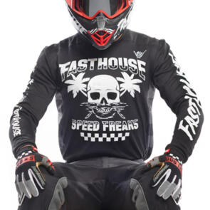 FASTHOUSE GRINDHOUSE SUBSIDE JERSEY BLACK