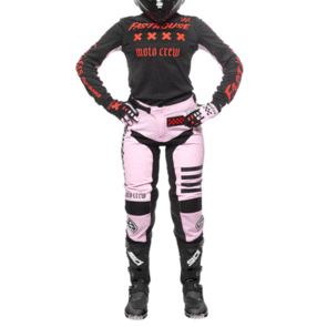 FASTHOUSE WOMENS GRINDHOUSE KARMA JERSEY AND PANTS BLACK