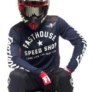 FASTHOUSE 2022 ORIGINALS AIR COOLED JERSEY NAVY/BLACK