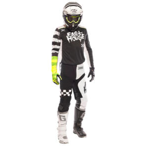 FASTHOUSE 2024 GRINDHOUSE JESTER JERSEY AND PANTS BLACK