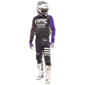 FASTHOUSE 2024 GRINDHOUSE ROYALE JERSEY N PANTS BLACK/PURPLE