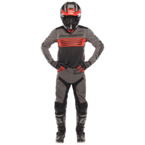 FASTHOUSE 2024 GRINDHOUSE OMEGA JERSEY AND PANT GRAY/BLACK