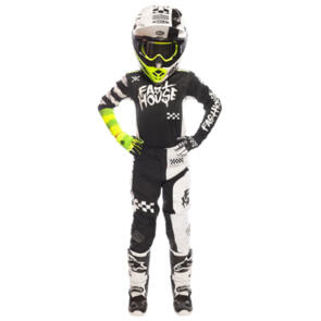 FASTHOUSE 2024 YOUTH GRINDHOUSE JESTER JERSEY AND PANT BLACK