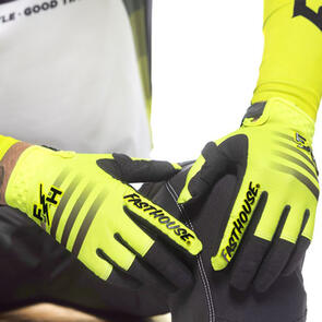 FASTHOUSE 2025 ELROD HYPERSONIC GLOVES HIGH-VIZ