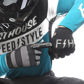 FASTHOUSE 2025 SPEED STYLE AKIN GLOVES BLACK/GRAY