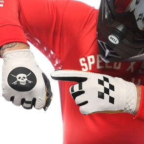 FASTHOUSE 2025 SPEED STYLE BAJA GLOVES WHITE SAND