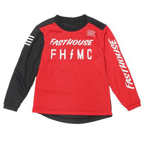 FASTHOUSE 2025 TODDLER AKIN JERSEY RED/BLACK