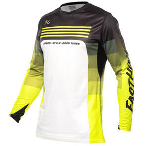 FASTHOUSE 2025 YOUTH ELROD HYPERSONIC JERSEY HIGH-VIZ