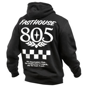 FASTHOUSE 805 ATMOSPHERE HOODED PULLOVER BLACK