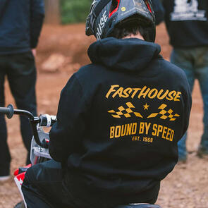 FASTHOUSE BOUND HOODED PULLOVER BLACK