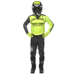 FASTHOUSE CARBON ETERNAL JERSEY AND PANTS HI VIS