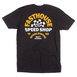 FASTHOUSE DECO SS TEE BLACK