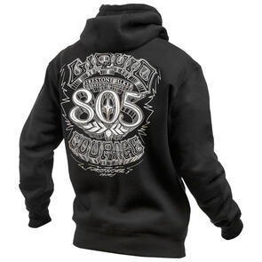 FASTHOUSE 805 LIQUID COURAGE SS HOODIE BLACK