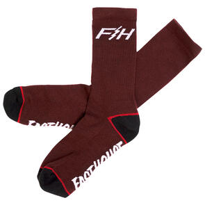 FASTHOUSE OUTLAND SOCKS HEATHER MAROON