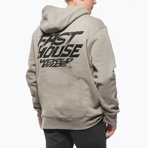 FASTHOUSE PRIMER HOODED PULLOVER WARM GRAY