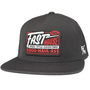 FASTHOUSE TOLL FREE HAT BLACK