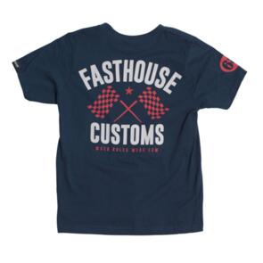 FASTHOUSE YOUTH 68 TRICK TEE MIDNIGHT NAVY