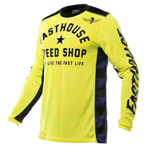FASTHOUSE 2022 YOUTH ORIGINALS AIR COOLED JERSEY HIGH VIZ/BLACK