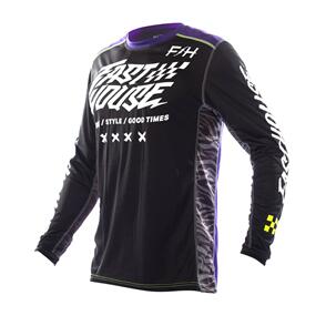 FASTHOUSE 2022 GRINDHOUSE RUFIO JERSEY BLACK/PURPLE