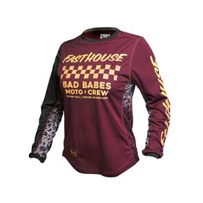 FASTHOUSE 2022 YOUTH WOMENS GOLDEN CREW JERSEY MAROON