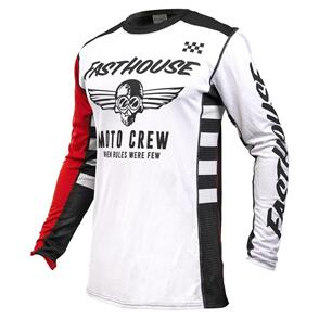 FASTHOUSE 2023 YOUTH GRINDHOUSE FACTOR JERSEY WHITE/BLACK