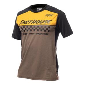 FASTHOUSE 2022 ALLOY MESA SHORT SLEEVE JERSEY HEATHER GOLD/BROWN
