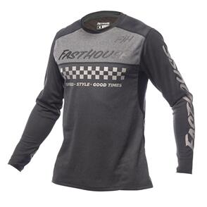 FASTHOUSE 2022 ALLOY MESA LONG SLEEVE JERSEY HEATHER CHARCOAL/BLACK